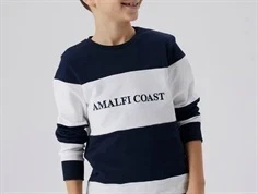 Name It sweatshirt navy blazer med hvide striber